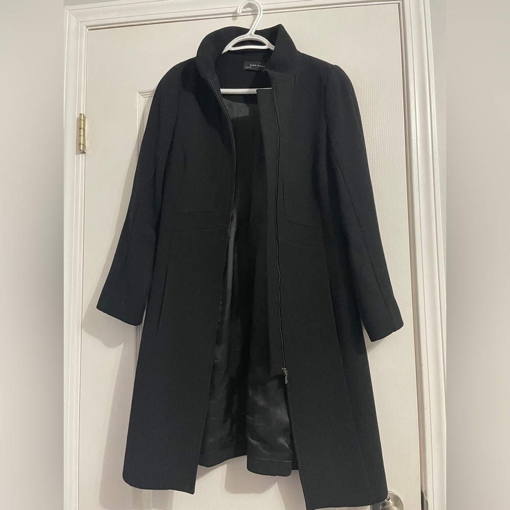 ZARA BLACK COAT SMALL